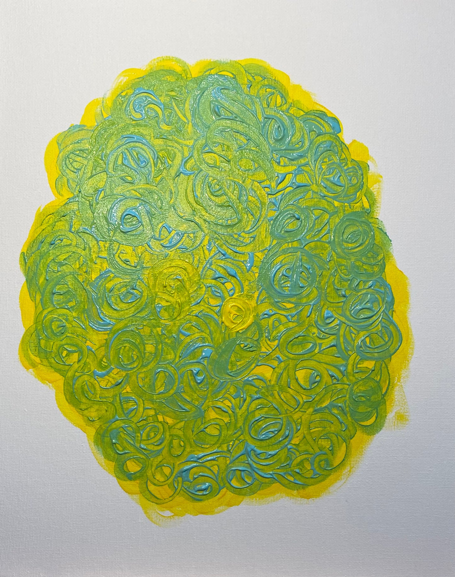 Original “Swirls” Acrylic Painting