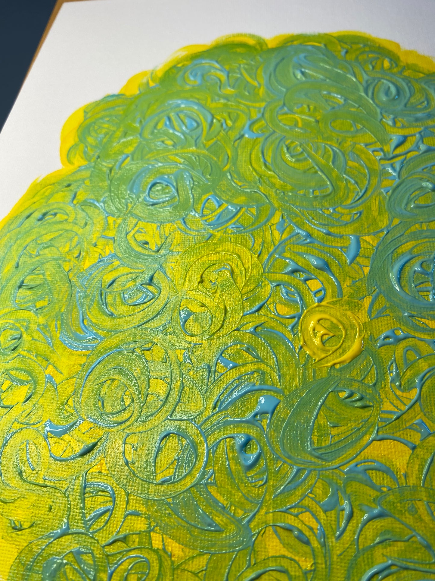 Original “Swirls” Acrylic Painting